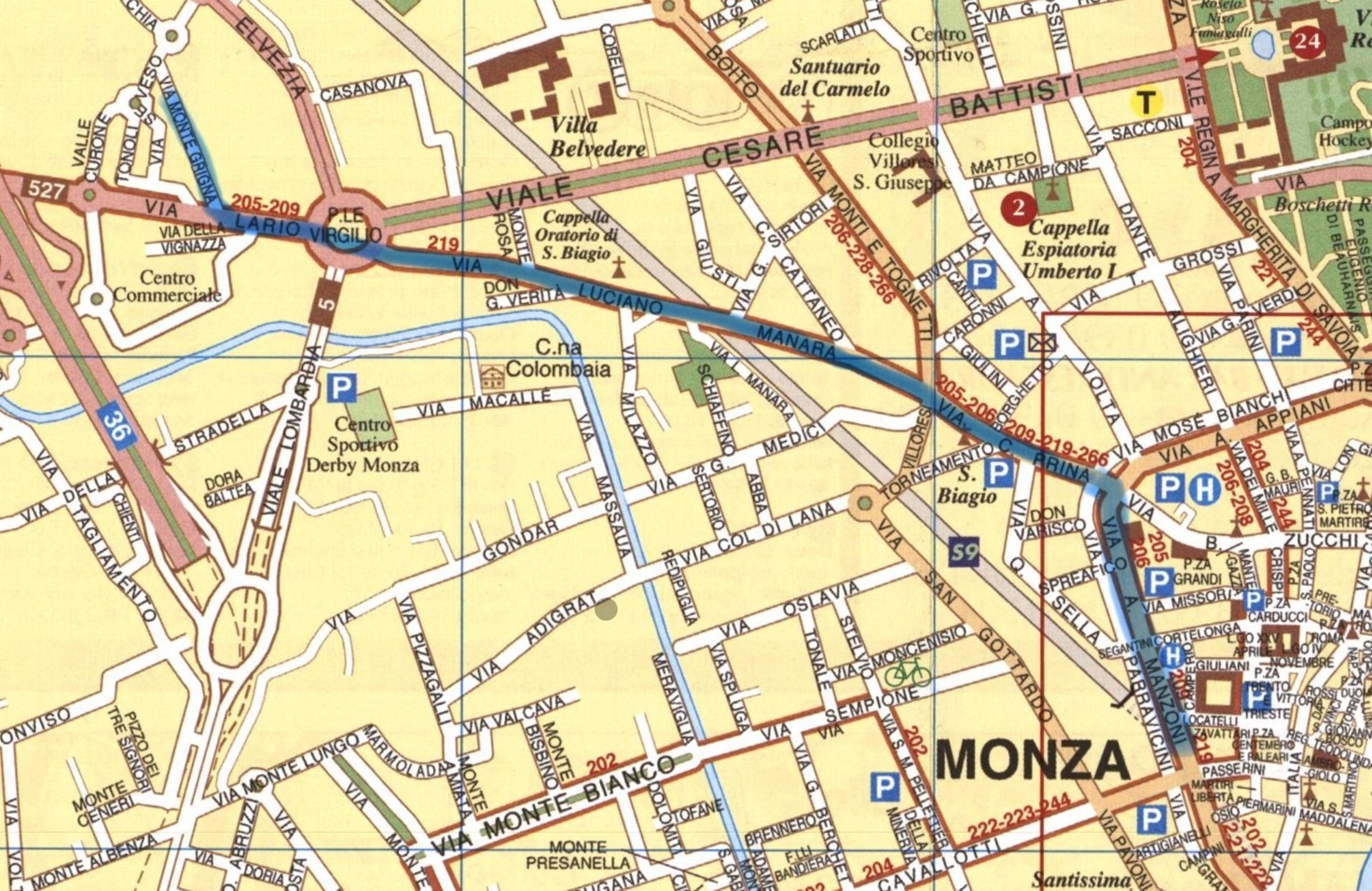 Teatro Manzoni → Provincia